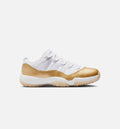 Air Jordan 11 Retro Low Mother's Day Women's Lifestyle Shoes – White/Metallic Gold/Team Gold