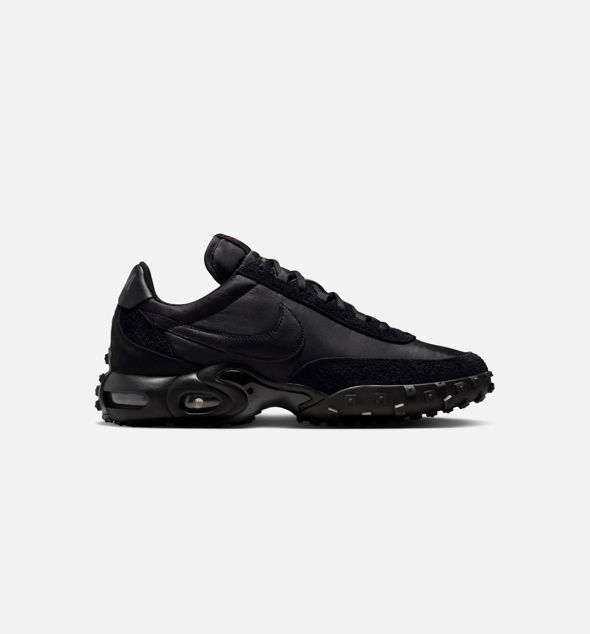 Air Max Waffle Black and Anthracite Men's Lifestyle Shoes - Black