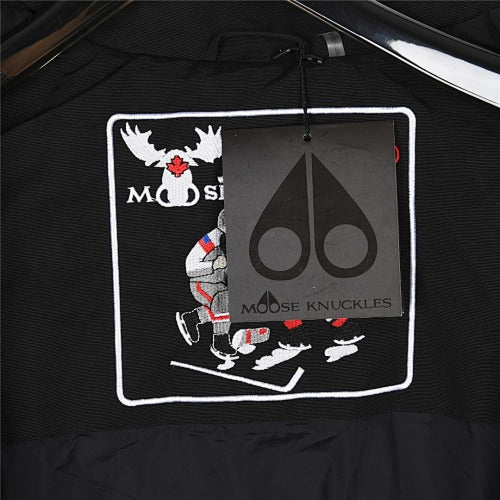 Moose Knuckles Black Down Vest