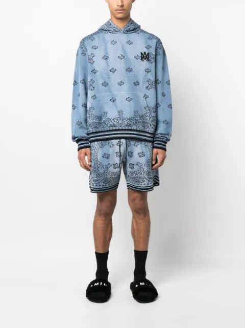 AMIRI Bandana basketball hoodie
