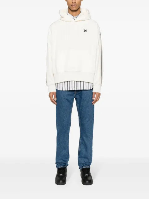 Palm Angels monogram-embroidered track hoodie