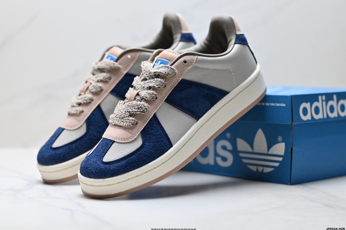 Adidas K81801650 Unisex Casual Sneakers - 2 Colorways incl. Tan/Mint & Navy/Beige