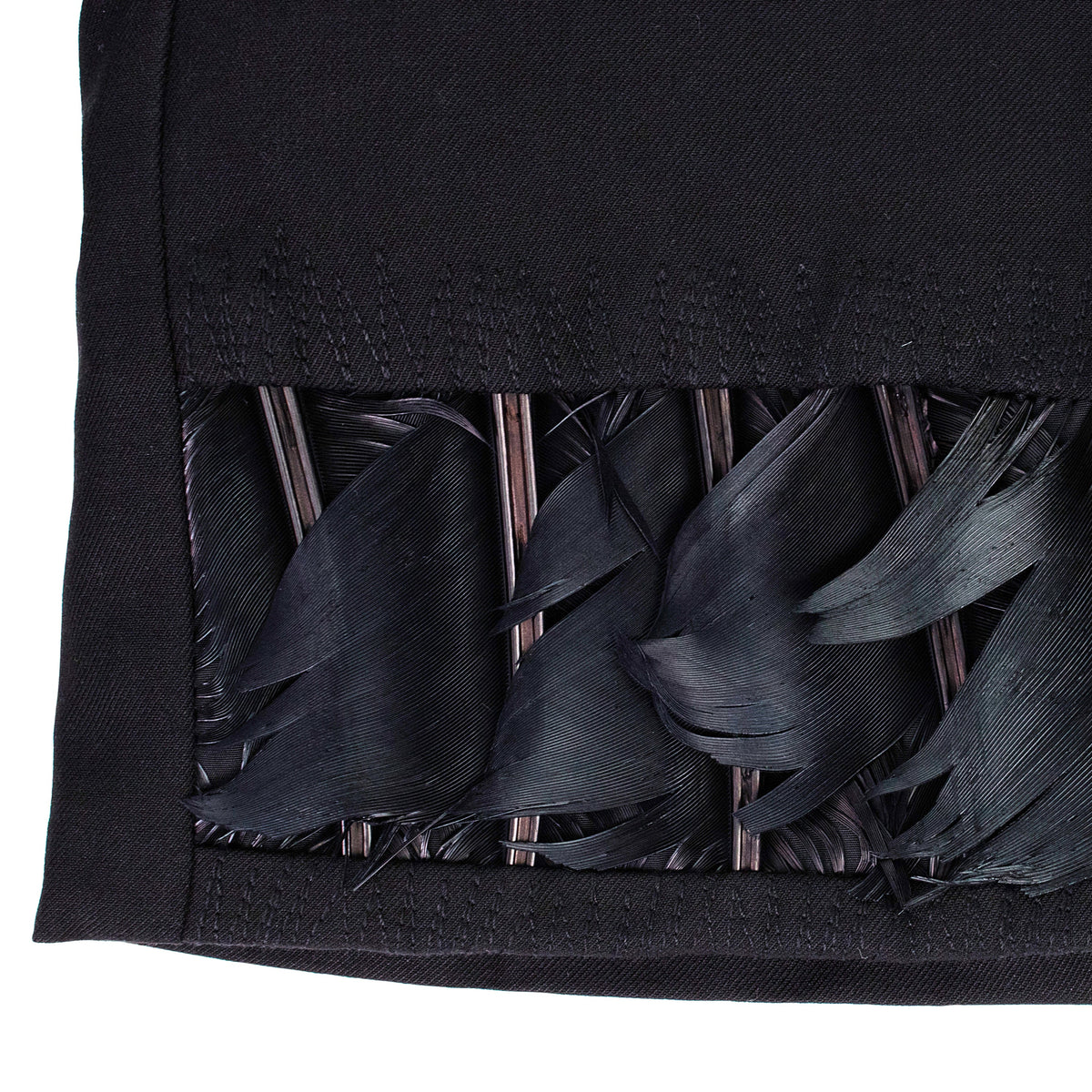 BLACK LA PLUME BLAZER