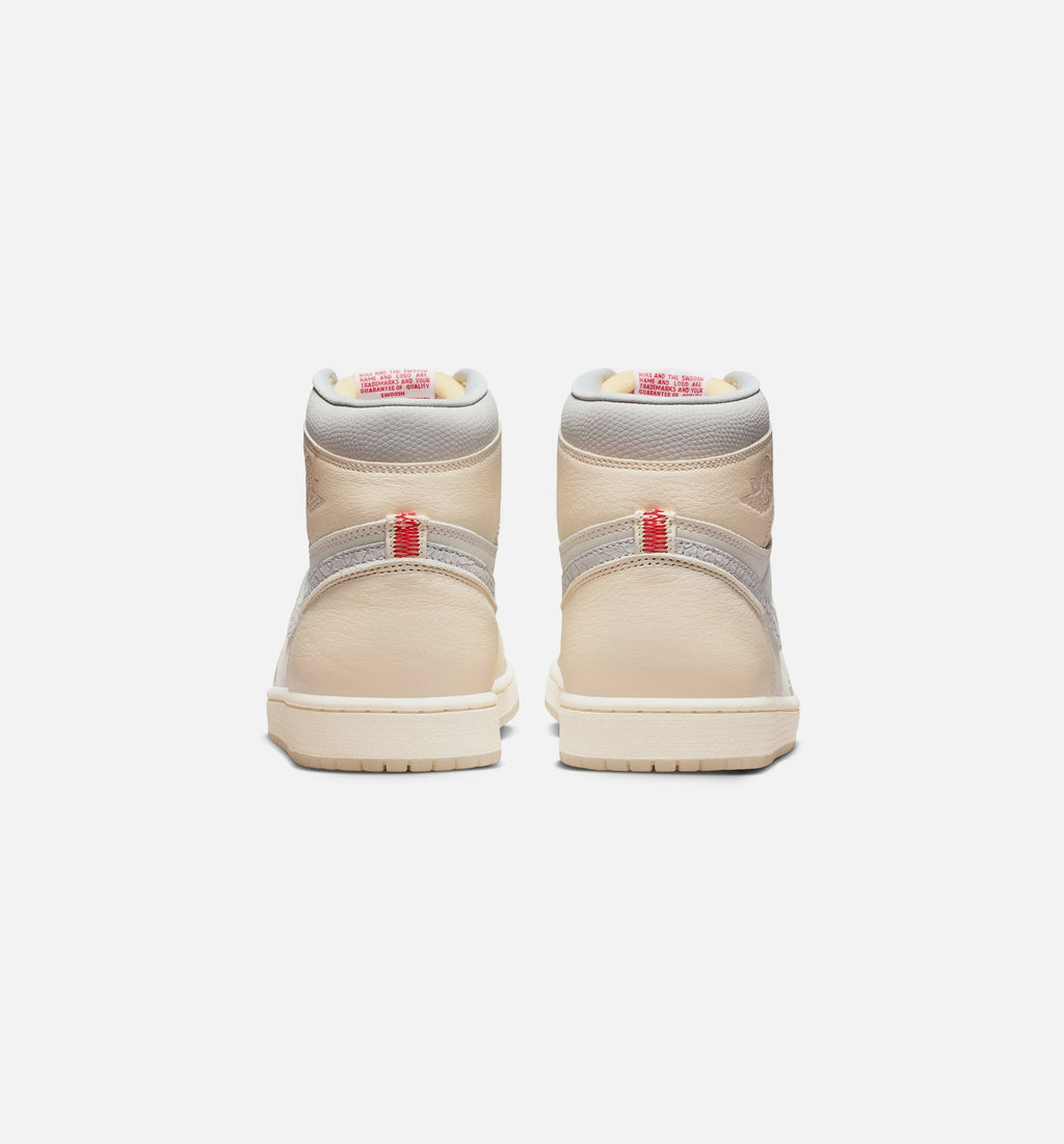 Air Jordan 1 Retro High OG Men's Sneakers - Sail / University Red / Pale Ivory / Coconut Milk / Phantom