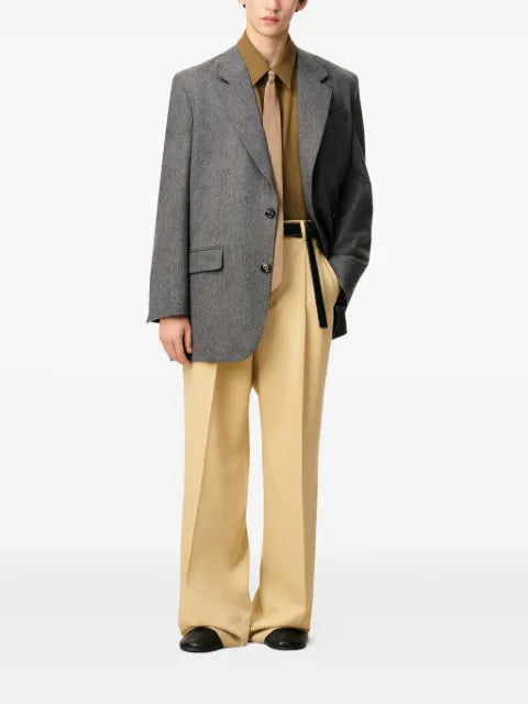AMI Paris single-breasted wool jacket