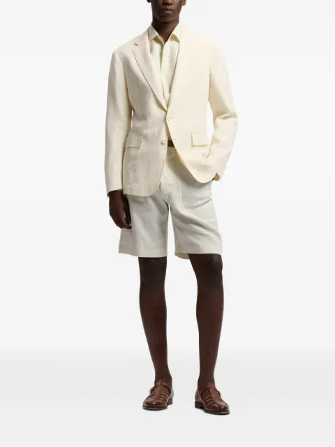 Ralph Lauren Purple Label Hadley single-breasted pocket blazer