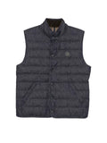 Moncler Liorane denim down gilet