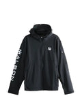 Malbon Golf logo-print hooded jacket