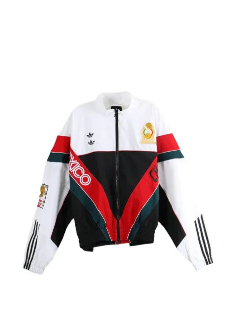 adidas x Willy Chavarria CDM colour-block logo-patch jacket