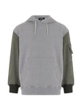 Comme des Garçons Homme contrast-sleeve hoodie