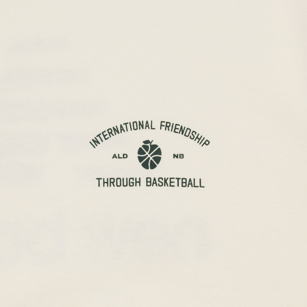 Cream SS Court Tee