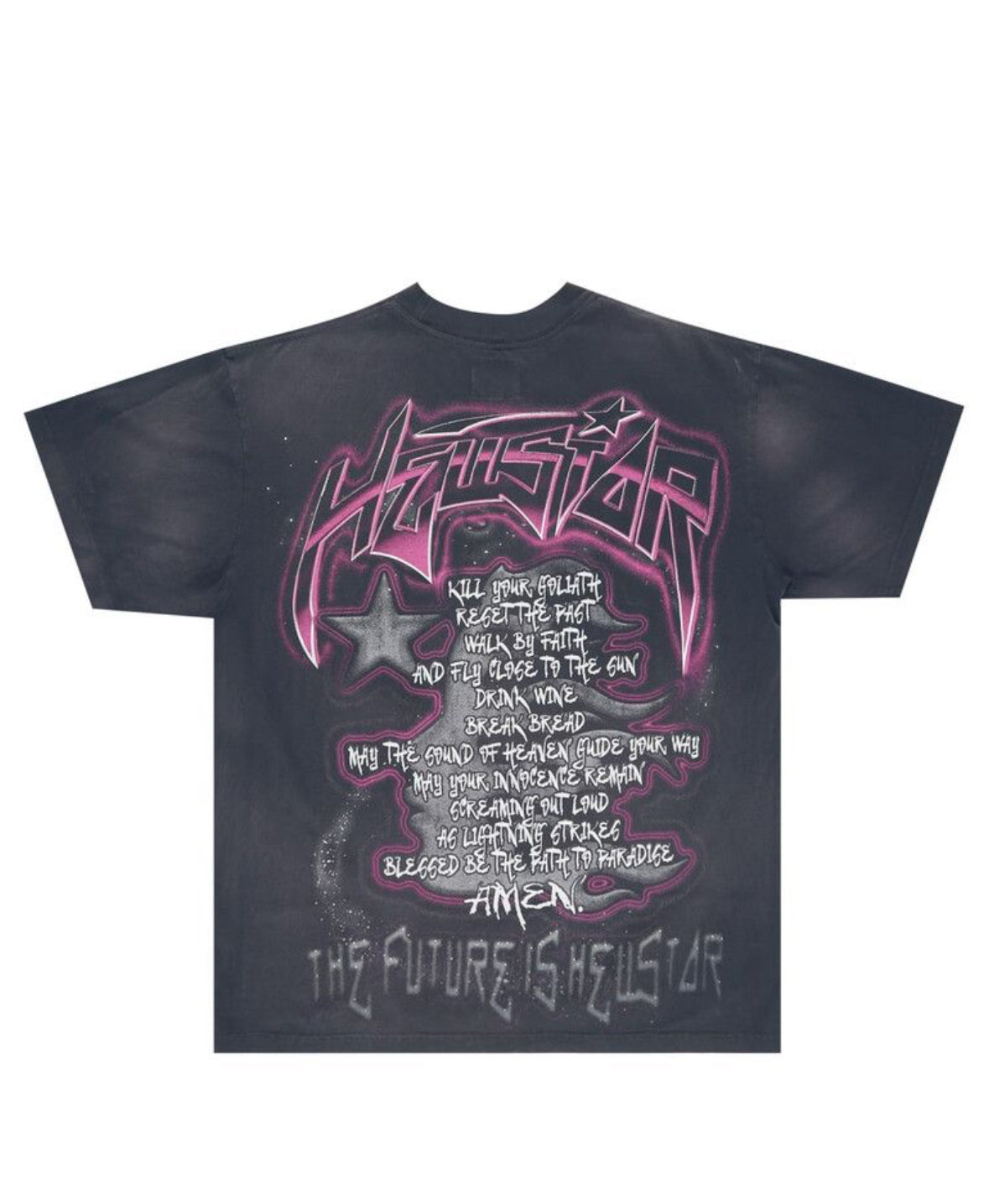 Hellstar The Future T-Shirt Black/Pink