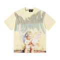 MIXED EMOTION Dove Angel Graphic Short-Sleeve T-Shirt
