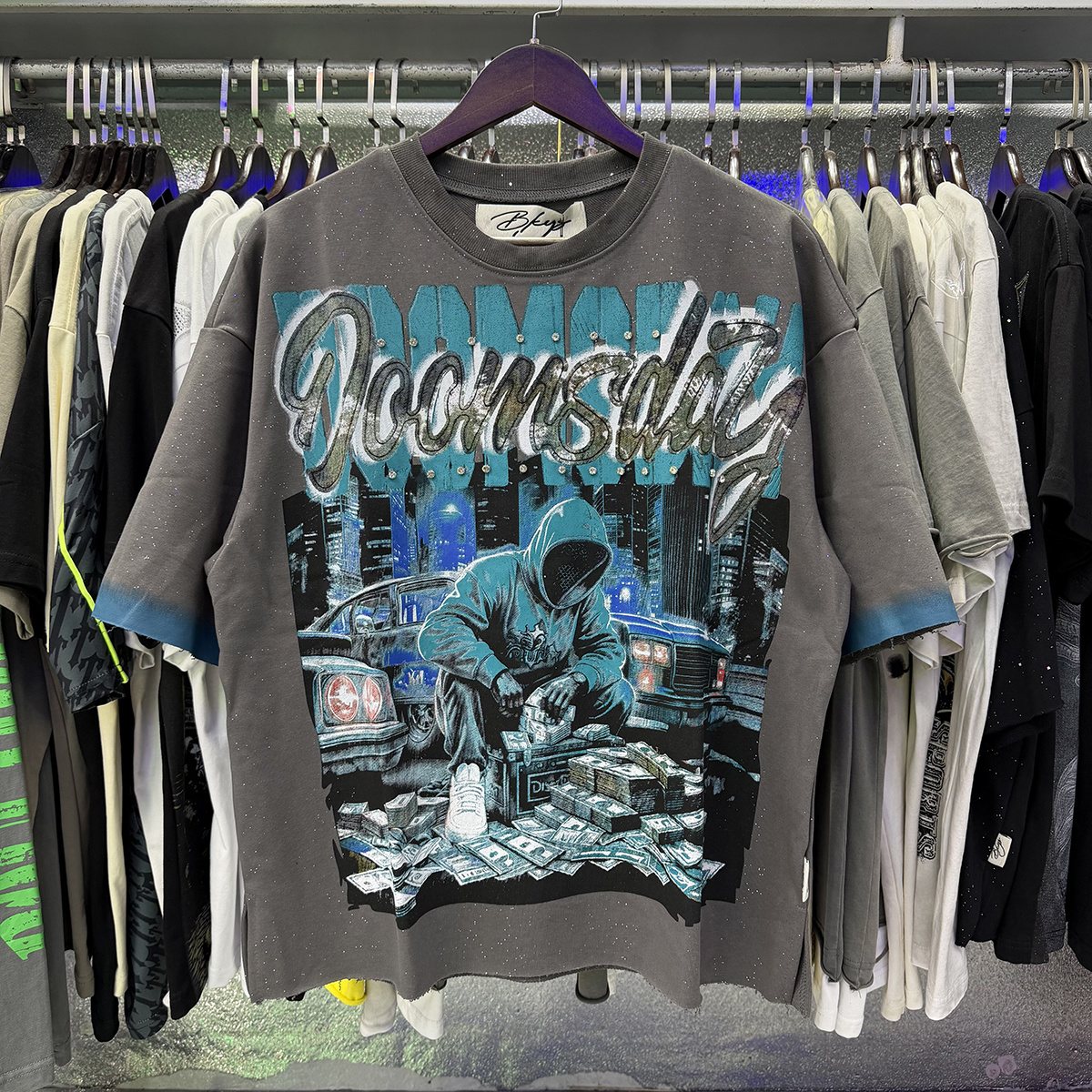 BKYS Revival Doomsday Graphic Short-Sleeve T-Shirt