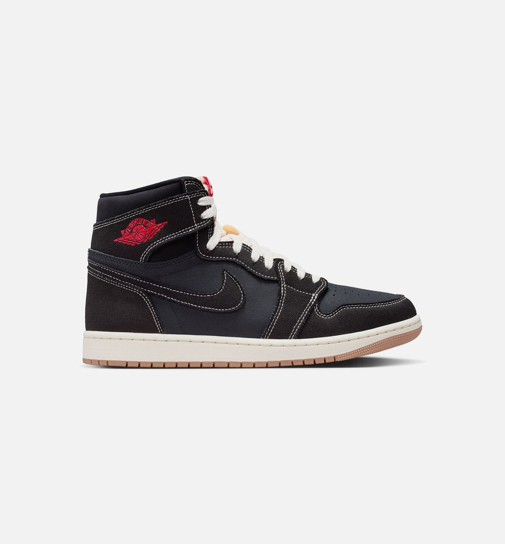 Air Jordan 1 Retro High OG "Flight Club" Men's Shoe – Black/University Red/Sail/Gum Medium Brown