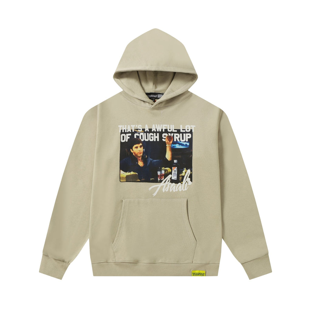 THAT'S A AWFUL LOT OF COUGH SYRUP Photo Graphic Pullover Hoodie
