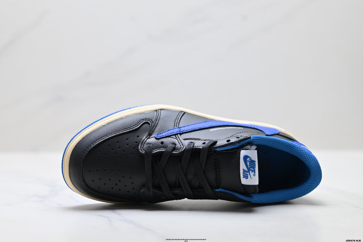 Nike Low-Top Sneakers Black Blue Beige Unisex Collaboration Edition Style 63