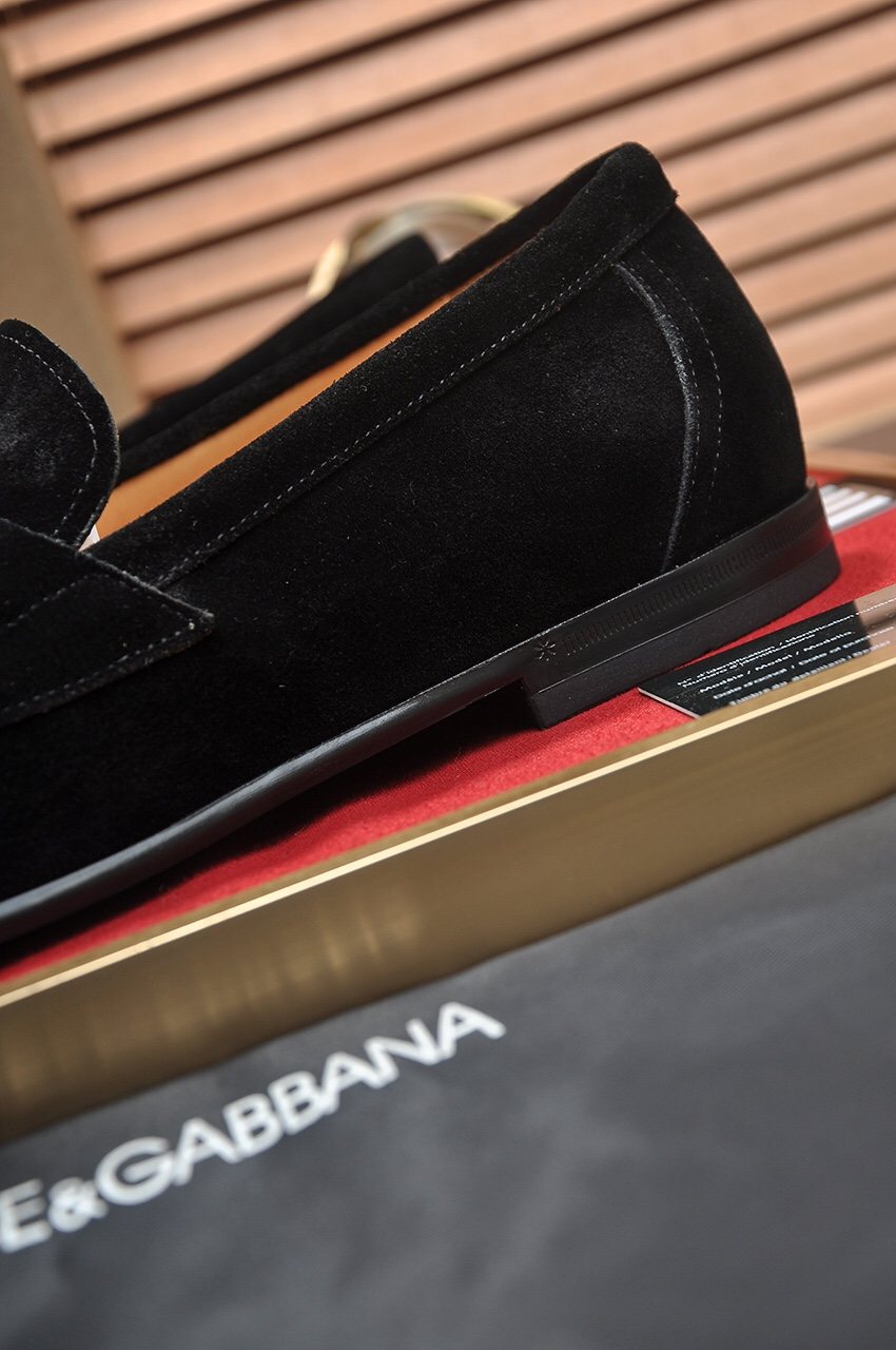 Dolce & Gabbana Bernini Black Loafers