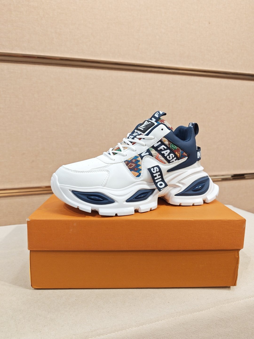Louis Vuitton Paneled Chunky Sole Sneakers