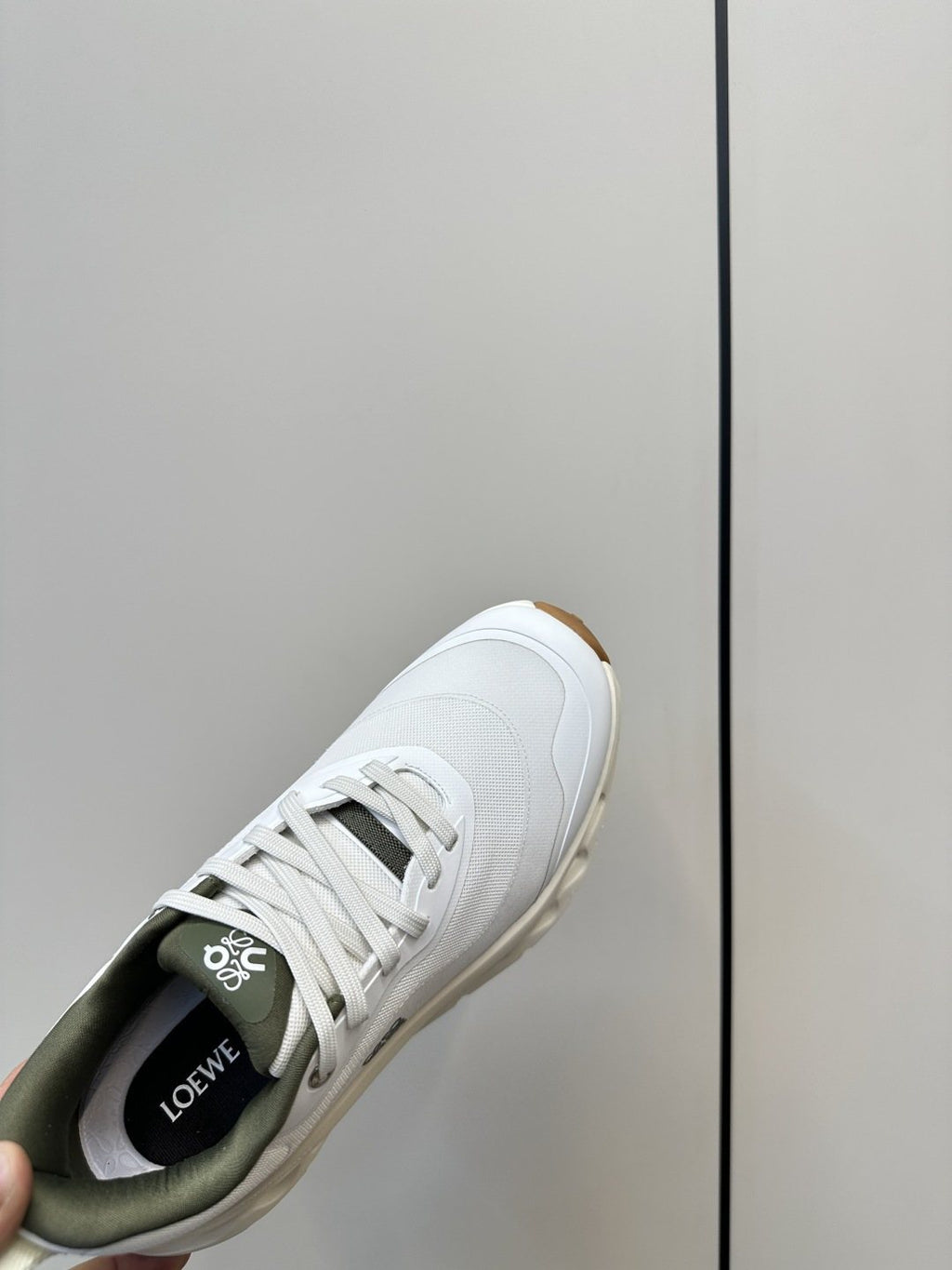 Loewe Mesh Panel Sneakers