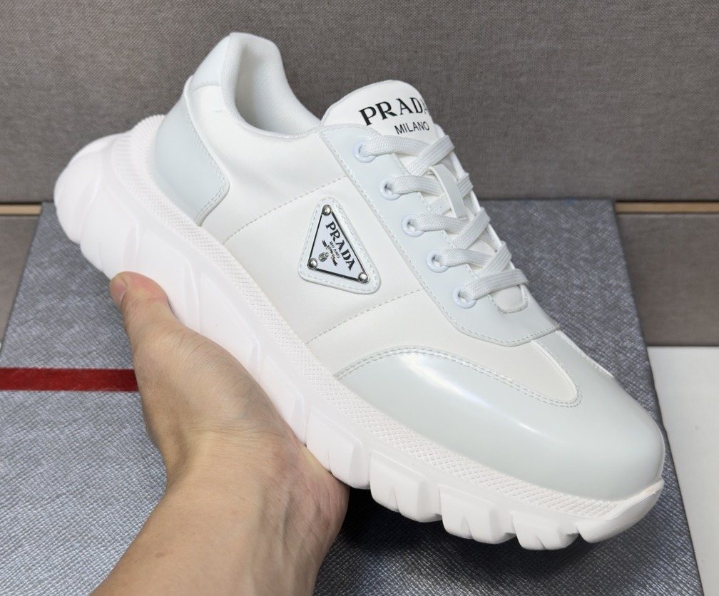 Prada Men's Chunky Sole Sneakers
