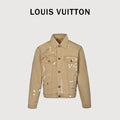 Louis Vuitton LV Splash Ink Graffiti Denim Jacket